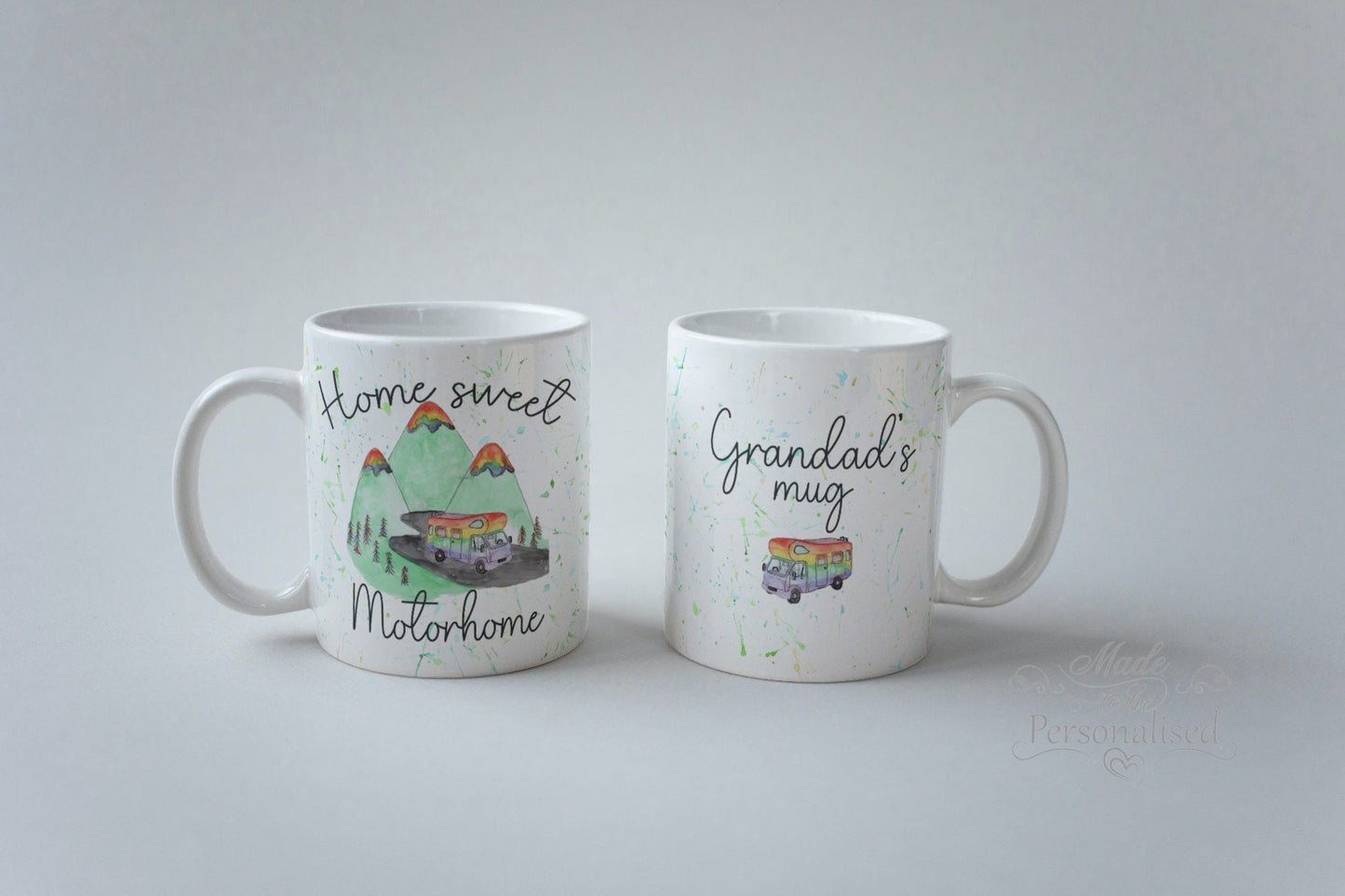 Personalised Motorhome Mug, Motor home gift, Holiday, Travel cup, coffee mug, Fathers day gift, Birthday gift, Retirement gift, Teacher gift