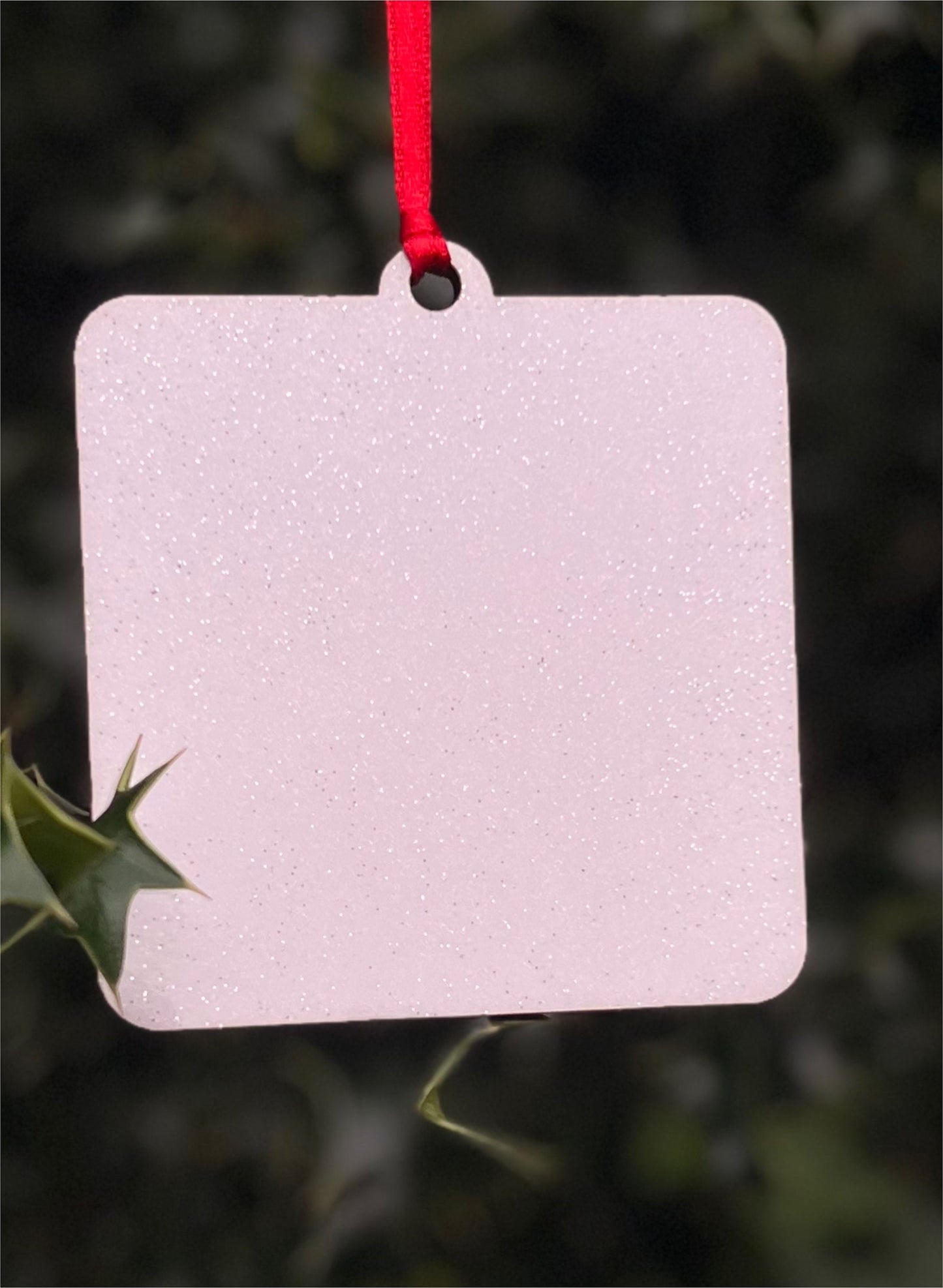 Personalised Penguin Family glitter bauble, Christmas ornament, hanging tree decoration, Christmas gift, Penguin decoration, Xmas 2023