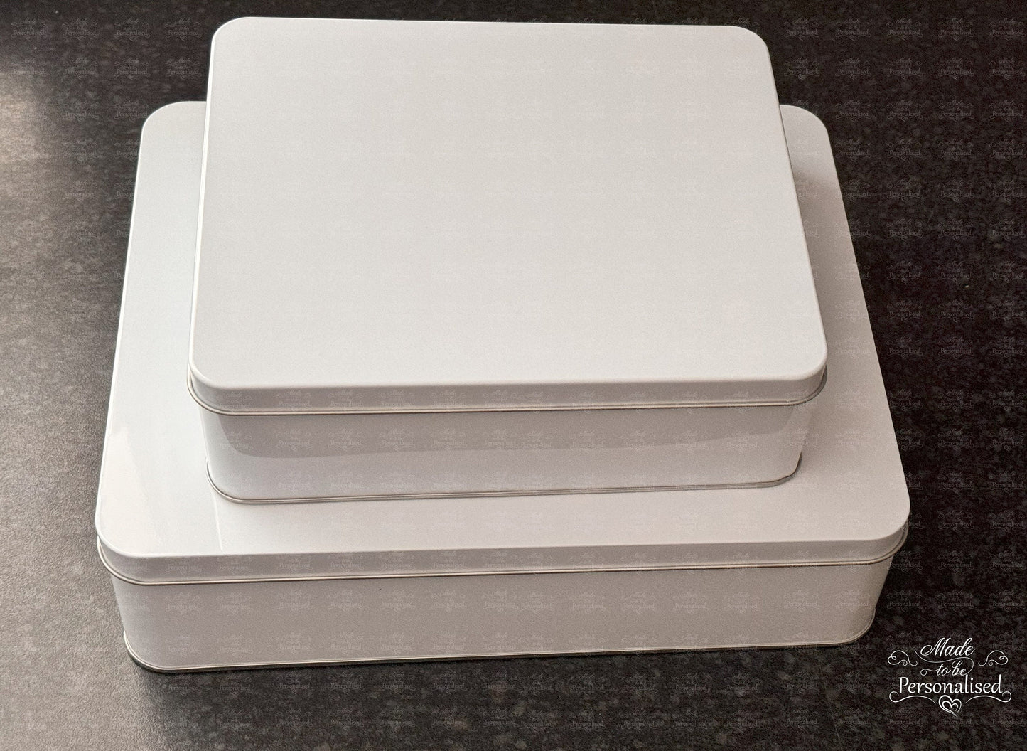 Cake tin & Kids baking set, baking with love, kitchen baking set, children cooking gift, personalised treat tin, Baker gift, Christmas gift