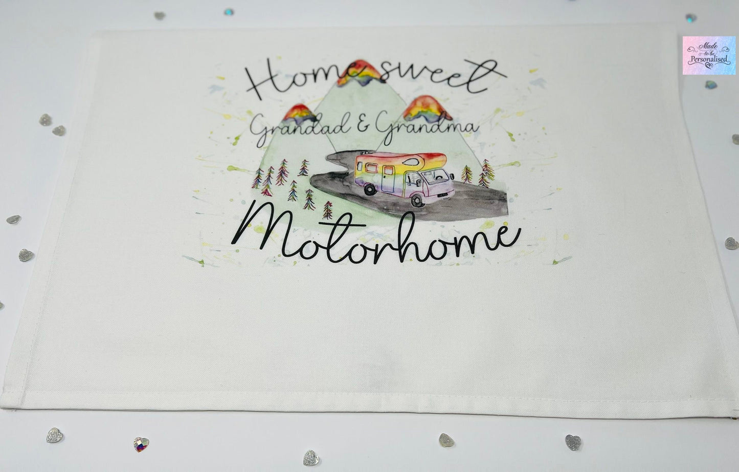 Kitchen Tea Towel, Motorhome design