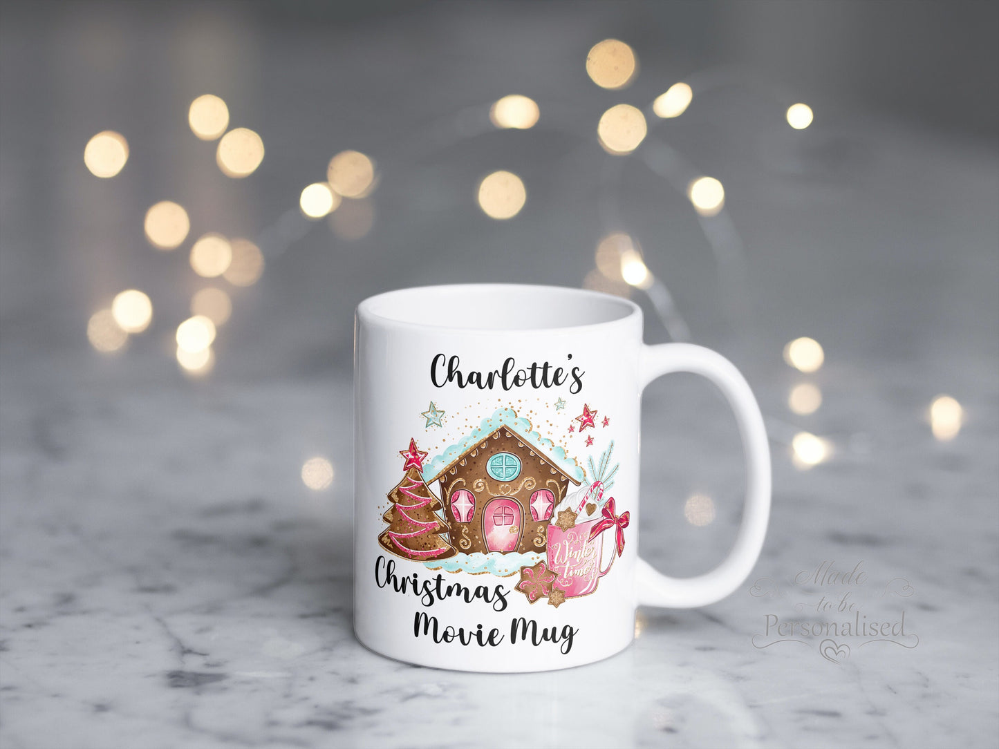 Christmas movie mug & coaster set