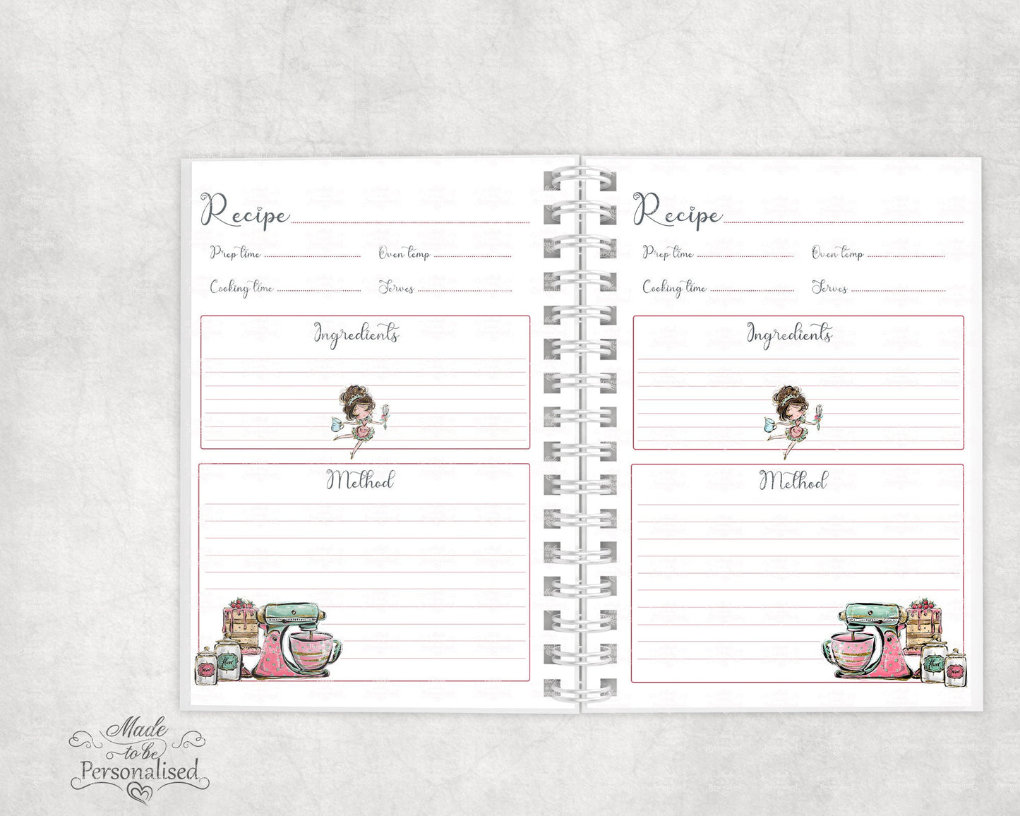 Recipe book, fairy doll mixer 2